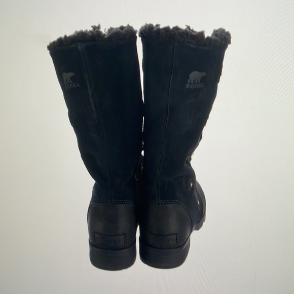 Sorel suede combat boots black - Picture 4 of 5